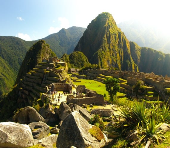View of Machu Picchu